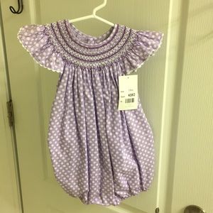 Mom and Me smocked outfit